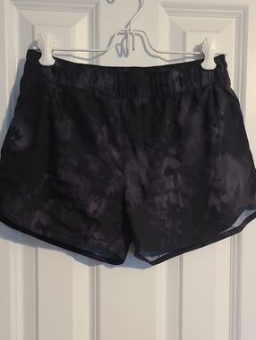 Old Navy Black Tie-Dye Kids Athletic Shorts